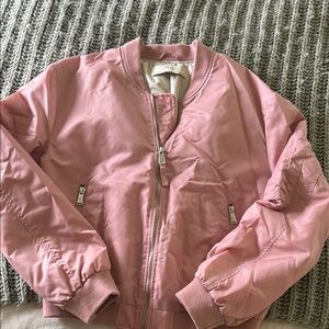 Pink Bomber Jacket